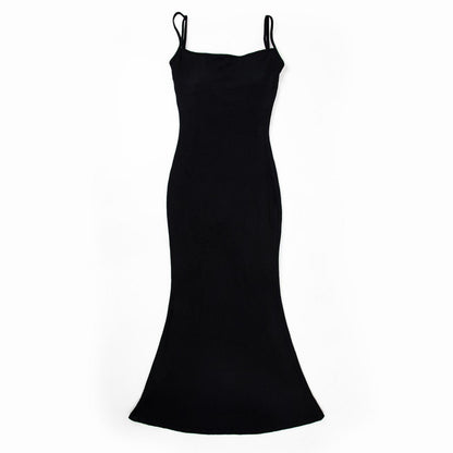 Robe noir avec body shaper inclu